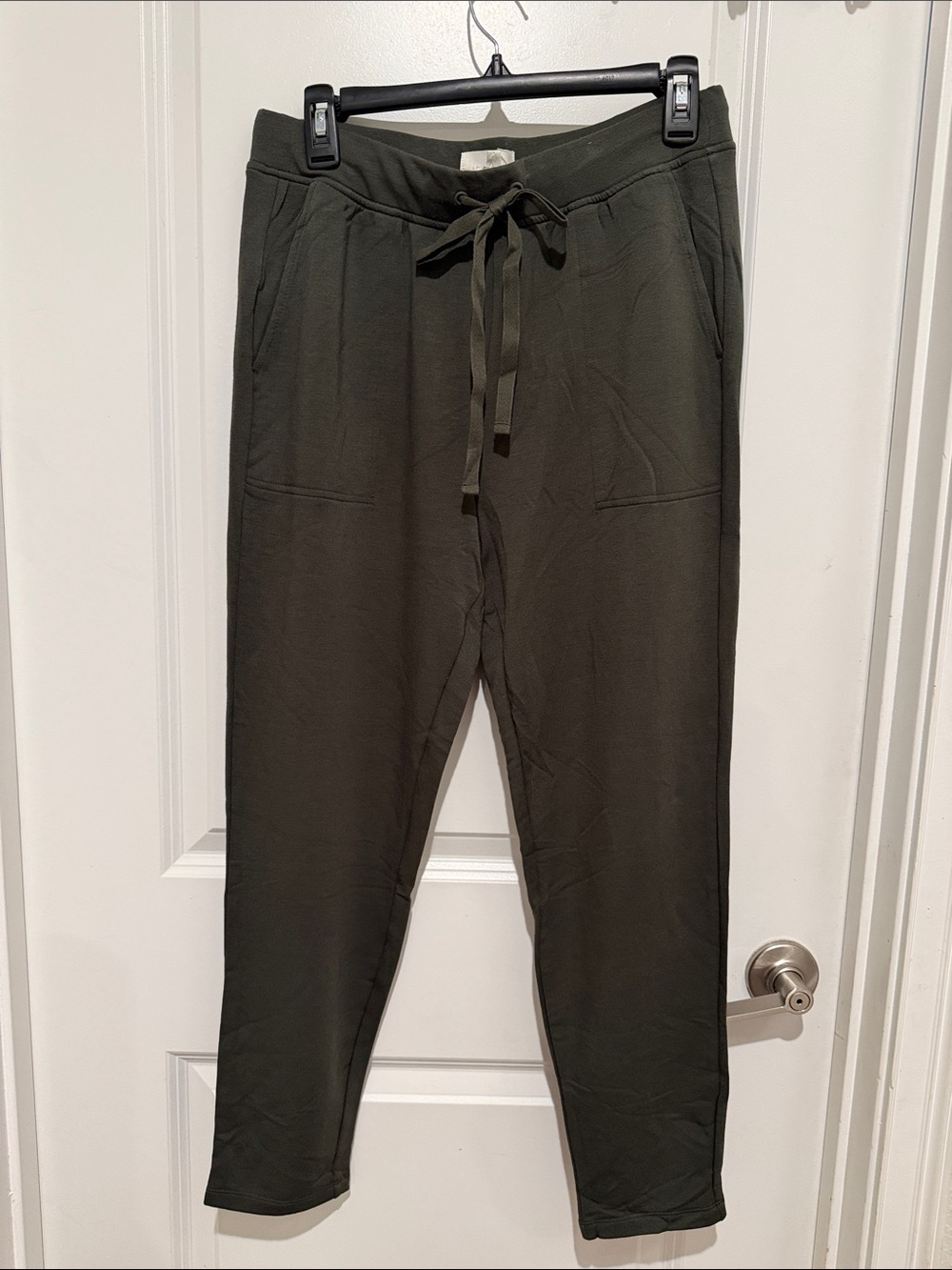 Lou & Grey Olive Green Drawstring Joggers